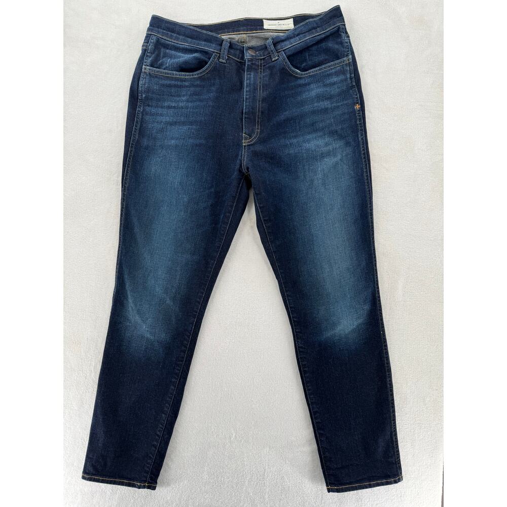 Imogene and Willie Josette Jean Slim Straight 31 Dark Denim Ankle Jean 10 12